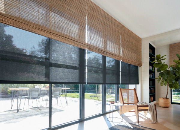 Woven Wood Shades & Woven Wood Blinds | The Shade Store added by Kate McKay Designs