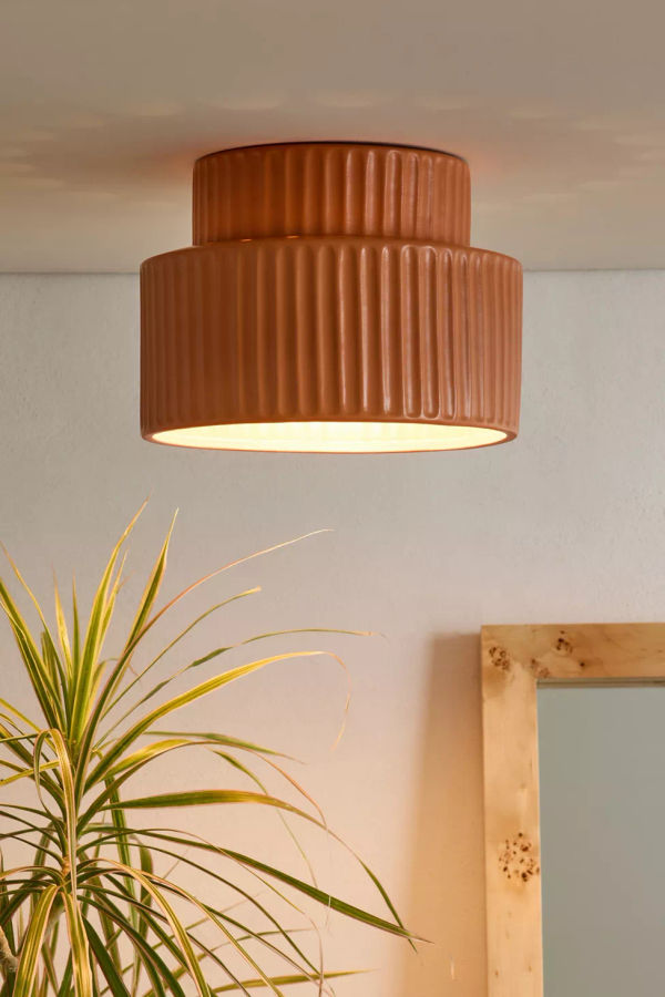 Flushmount light added by Karen Horn Smith