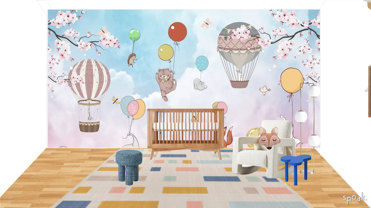 Nursery Inspiration designed by Malyssa Acton