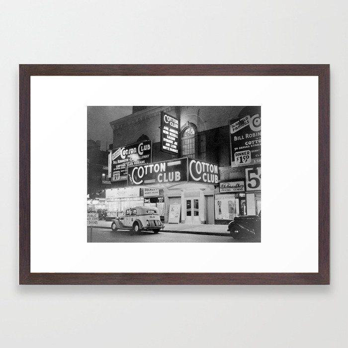 African American Harlem Renaissance Cotton Club Jazz Age Photograph Framed Art Print by Jeanpaul Ferro added by Terria Pettus