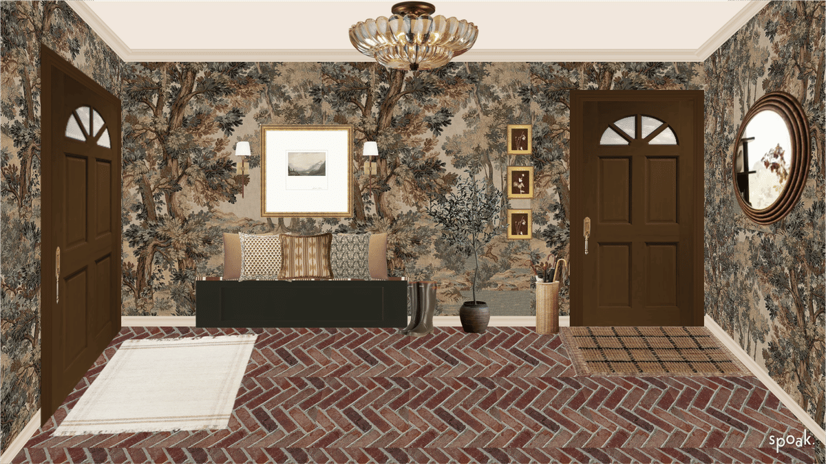 Victorian Mudroom Ideas designed by Kailyn Cahanin