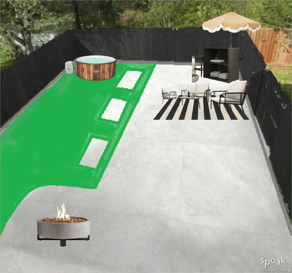 Outdoor Ideas designed by Jalinna Fleary