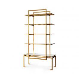 Anton Etagere, Gold Leaf added by Michelle Calado