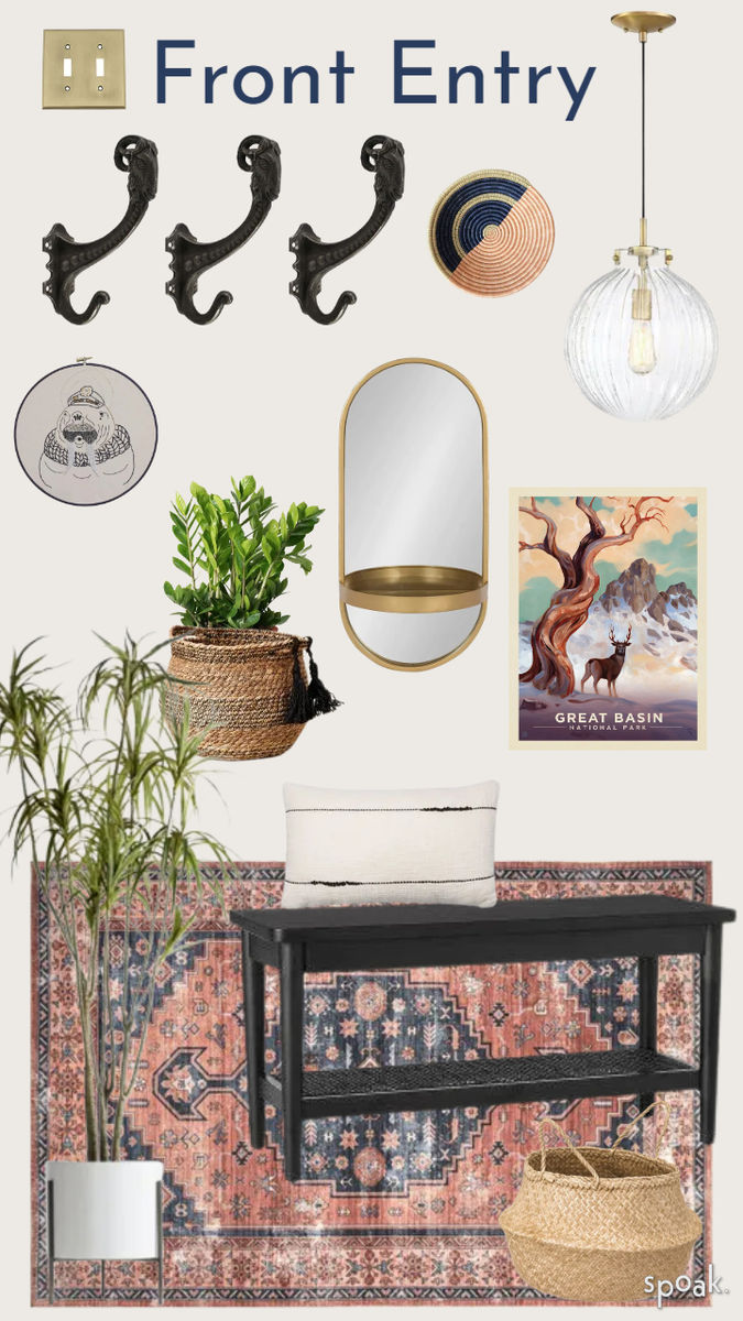 Mudroom Inspo designed by Sarah Griffin