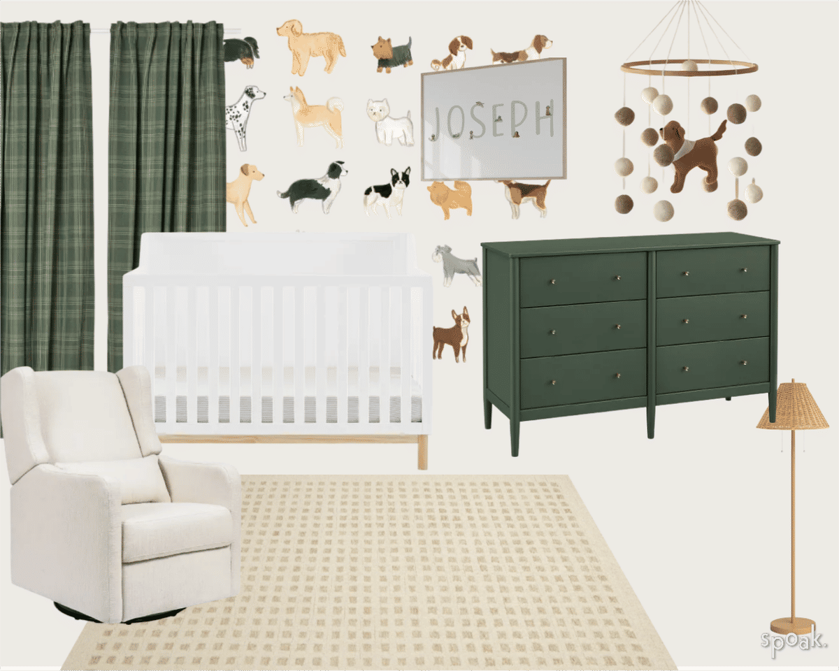 Nursery Inspo designed by Cara Blazick