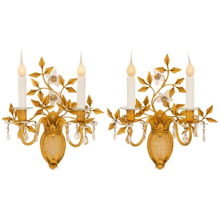 True Pair of French 20th Century Sconces Attributed to Maison Bagues added by jane campbell rahmberg