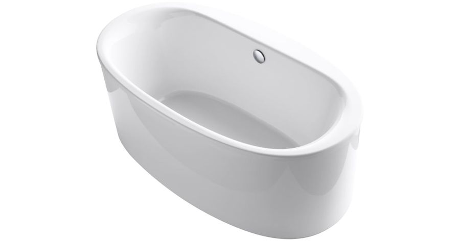 Kohler K-6368-0 Sunstruck 66" Free Standing Bath Tub with | Build.com added by Lisa Brazile