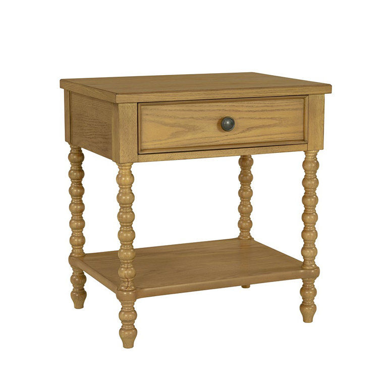 Beckett One Drawer Solid Wood Nightstand added by sallie tyler