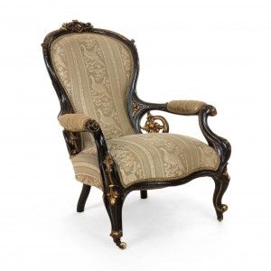 American Victorian Ebonized Arm Chair added by Spoak Member