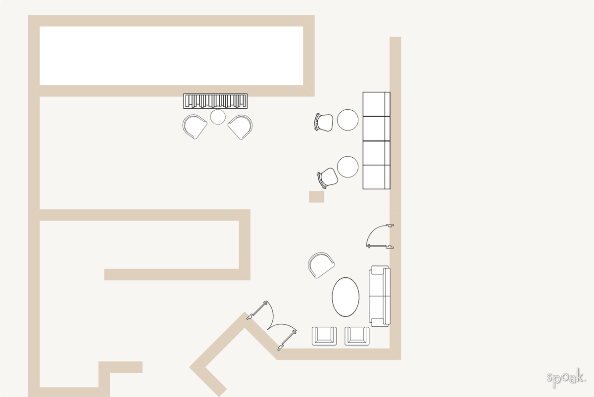 Office Plan designed by amy green