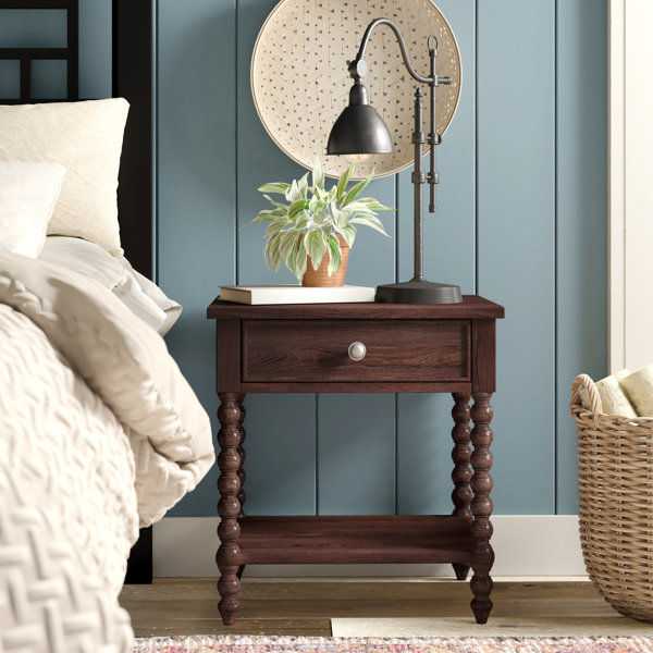 Beckett One Drawer Solid Wood Nightstand added by Sandy Schargel Interiors