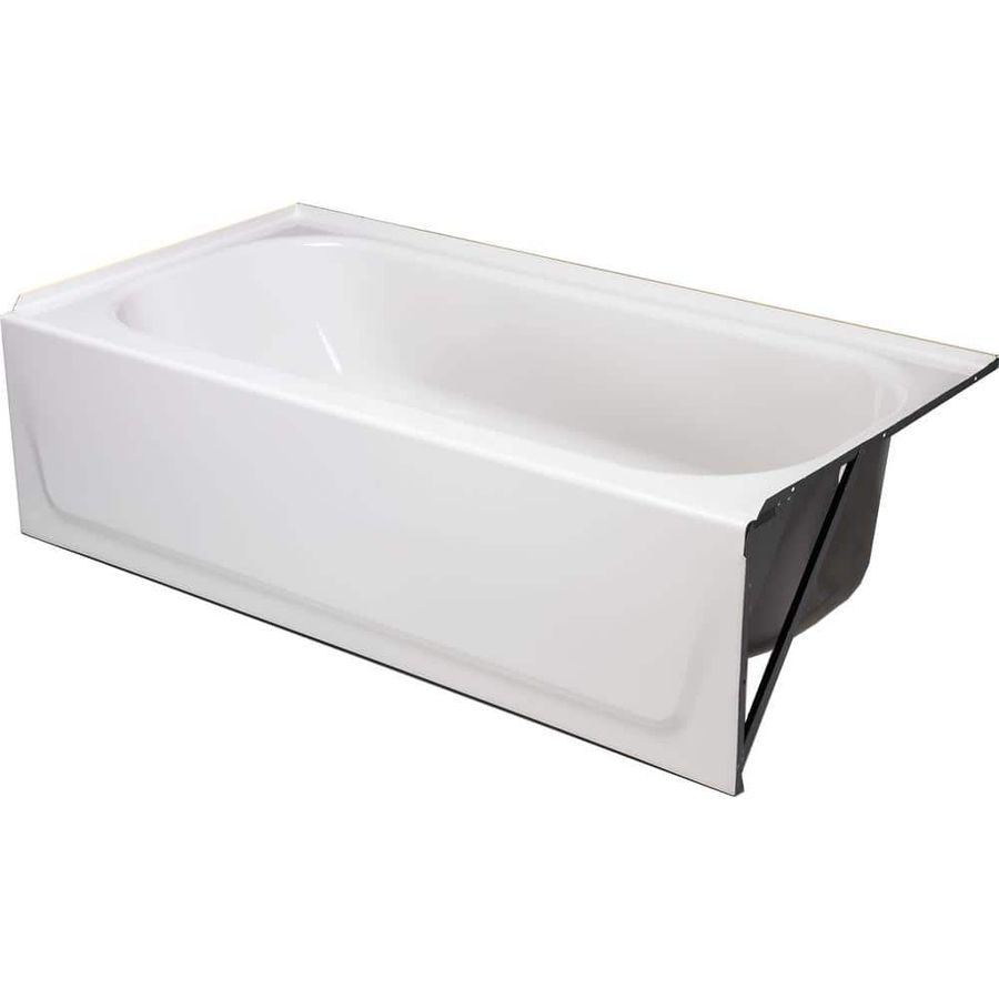 Bootz Industries Aloha 60 in. x 30 in. Soaking Bathtub with Right Drain in White 011-3364-00 - The Home Depot added by Madison Swenton