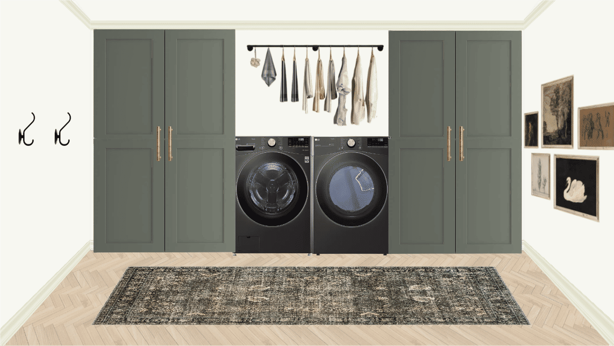 Laundry Room Inspiration designed by Brooke Ballantyne