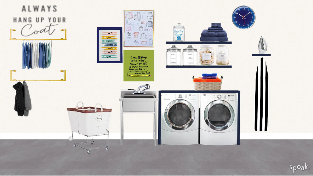 Laundry Room Ideas designed by Joanie Steil