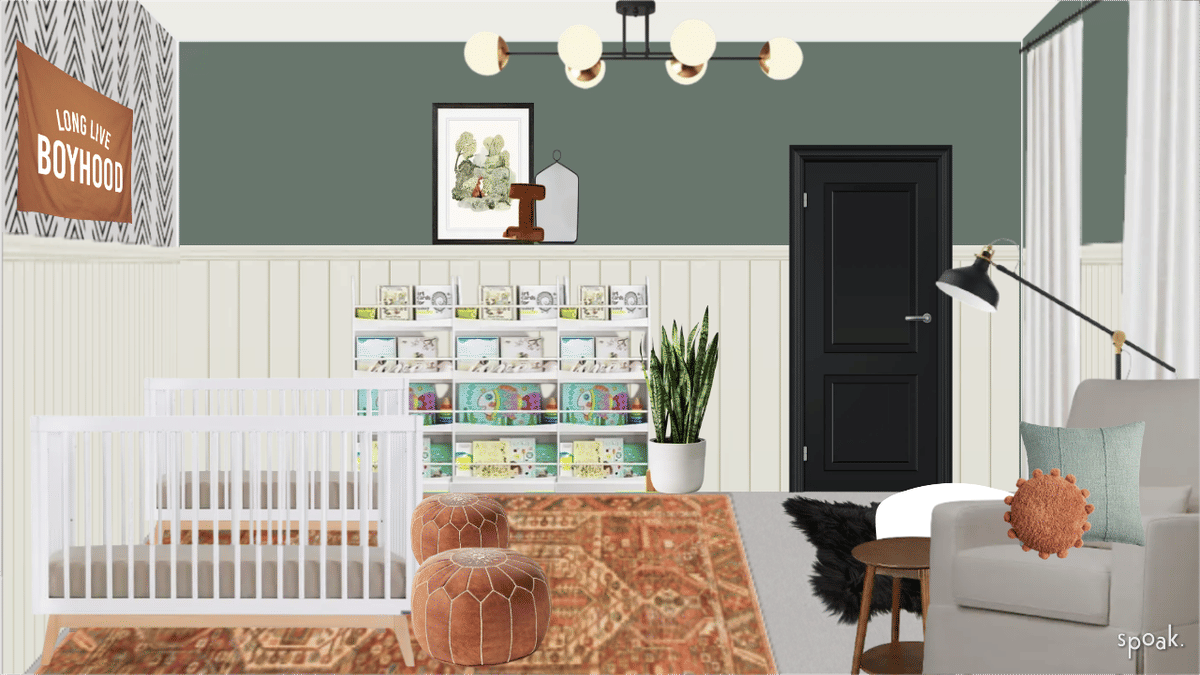 Nursery Inspo designed by Kasey Moore
