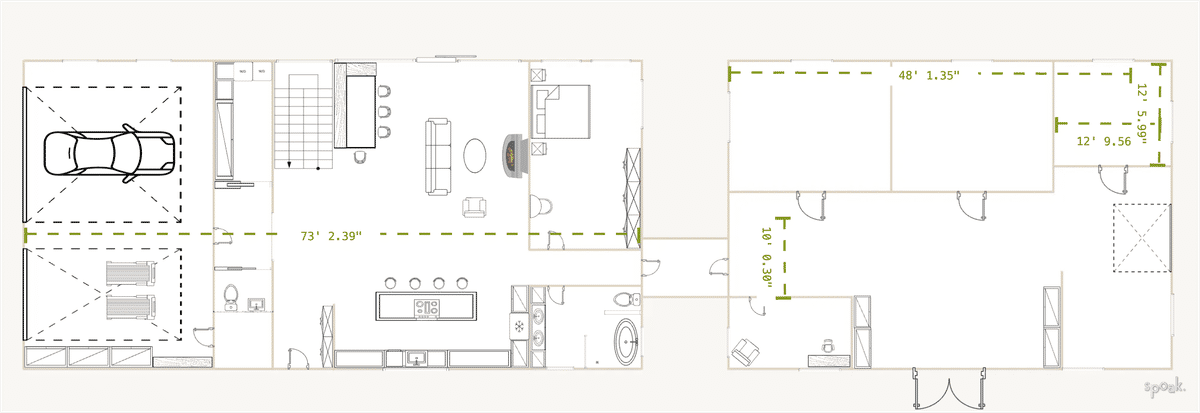 Tiny House Layout designed by Claire Cornetta