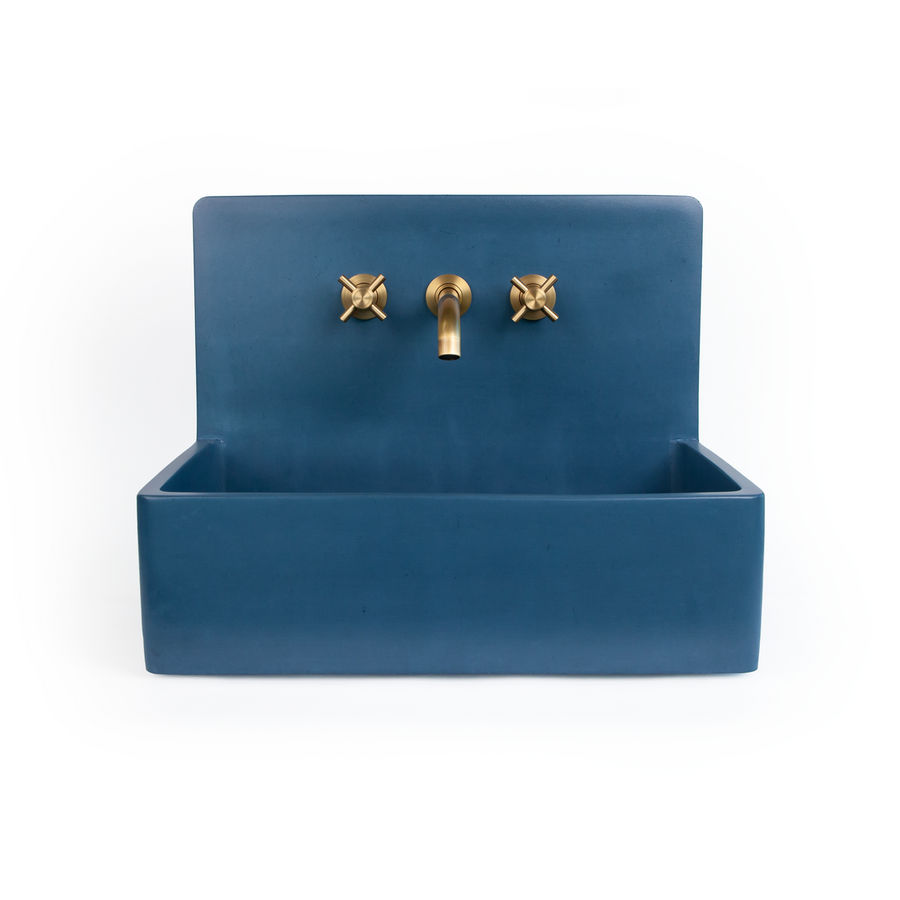 San Francisco Concrete Wall Mounted Console Bucket Sink added by Ann Jones