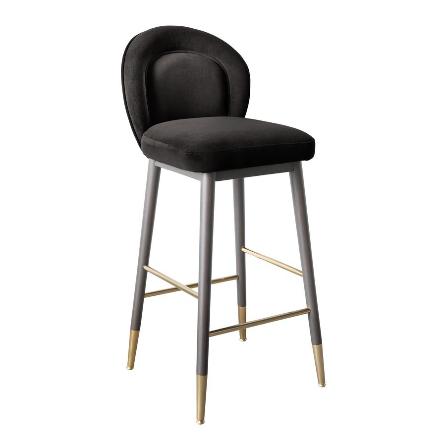 Hailey Velvet Stool added by Nicole Tedesco