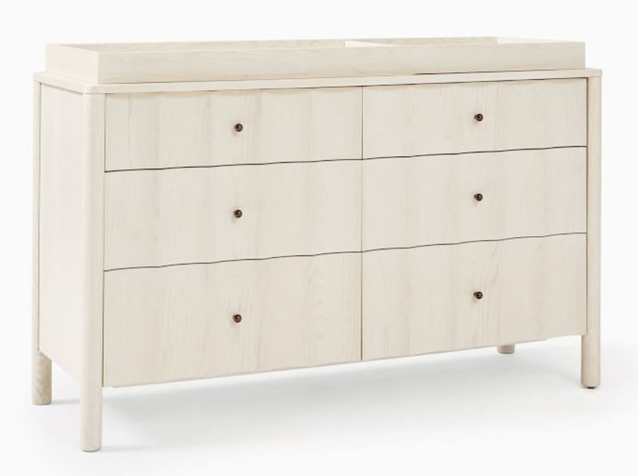 Sarah Sherman Samuel Scalloped 6-Drawer Changing Table (56") added by Frances Pearce
