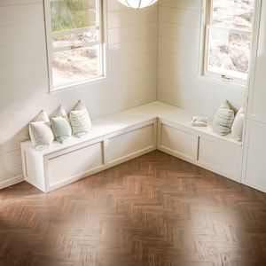 Banquette Corner Bench Shaker Style Kitchen Seating L - Etsy added by Caitlyn Fitzpatrick