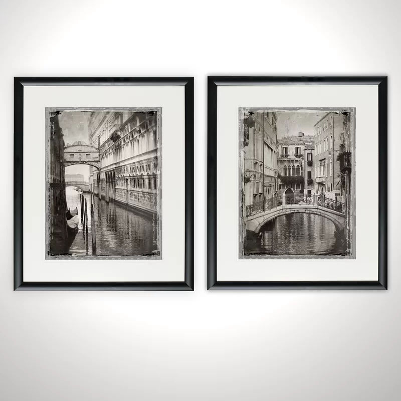Venice Romance - 2 Piece Picture Frame Photograph added by Nomadic Nooks
