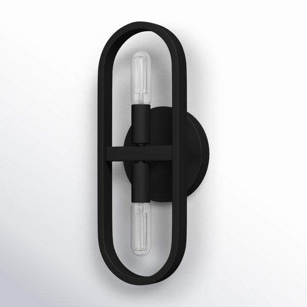 Envoy 2 Light Steel Dimmable Armed Sconce added by Alan Busch