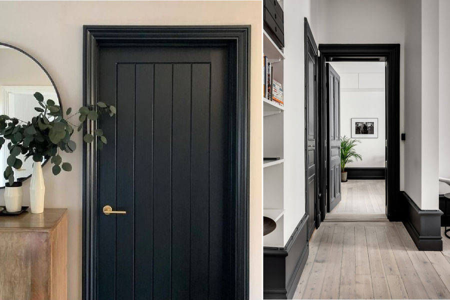 Black Interior Doors: A Lookbook of Ideas and DIY Expertise added by Alexandra Newton
