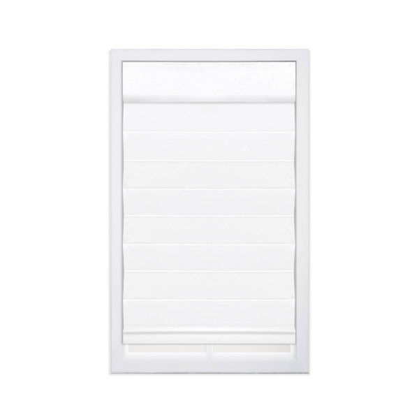 Cordless Blackout Cotton Roman Shade added by sallie tyler