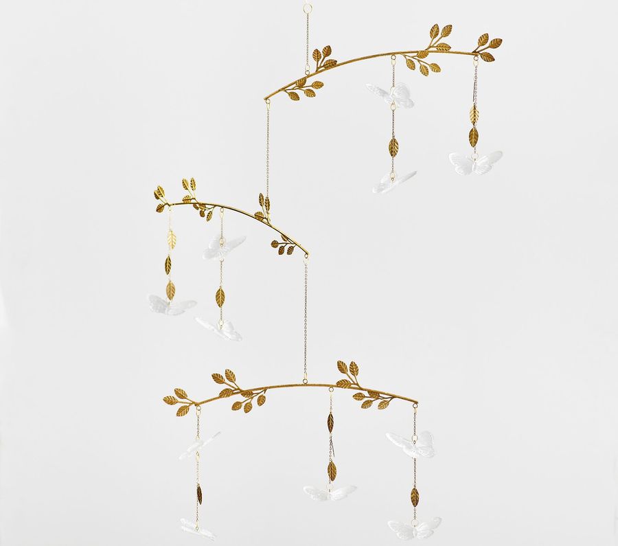 Monique Lhuillier Crystal Vine Butterfly Mobile added by Victoria Wright
