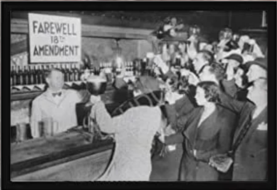BLUDUG Prohibition Wall Art,Black And White Vintage Wall Art,Bar Wall Decor,End of Prohibition Canvas Painting Posters And Prints Wall Art Pictures for Living Room Bedroom Decor 24x36inch(60x90cm) added by Janae Sullivan