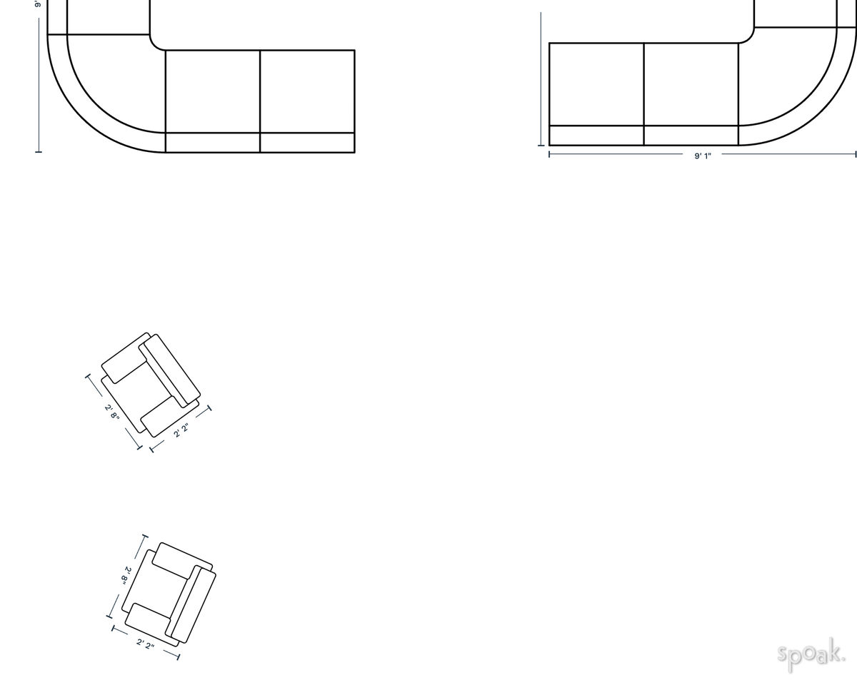 Family Room Plan designed by Tamala Prickett