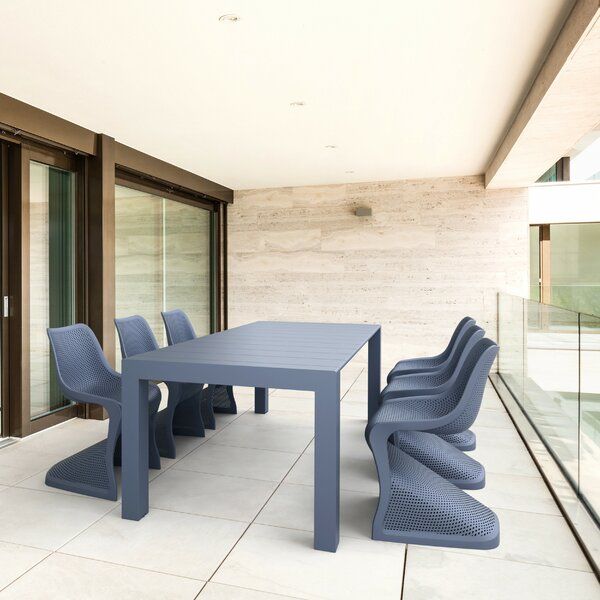 Farrah Rectangular 6 - Person Outdoor Dining Set added by Cornelia Spiske