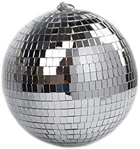 8" Mirror Disco Ball Great for a Party or Dj Light Effect Christmas added by MK Alderman