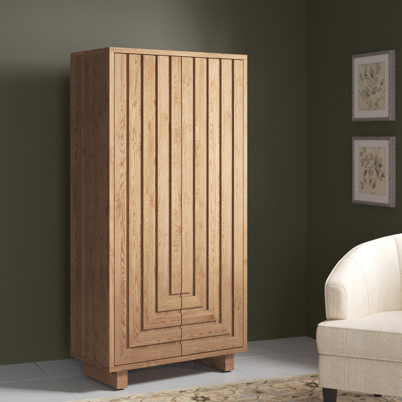 Joss & Main Sumi Solid Wood Armoire & Reviews | Wayfair added by Carla Gonçalves