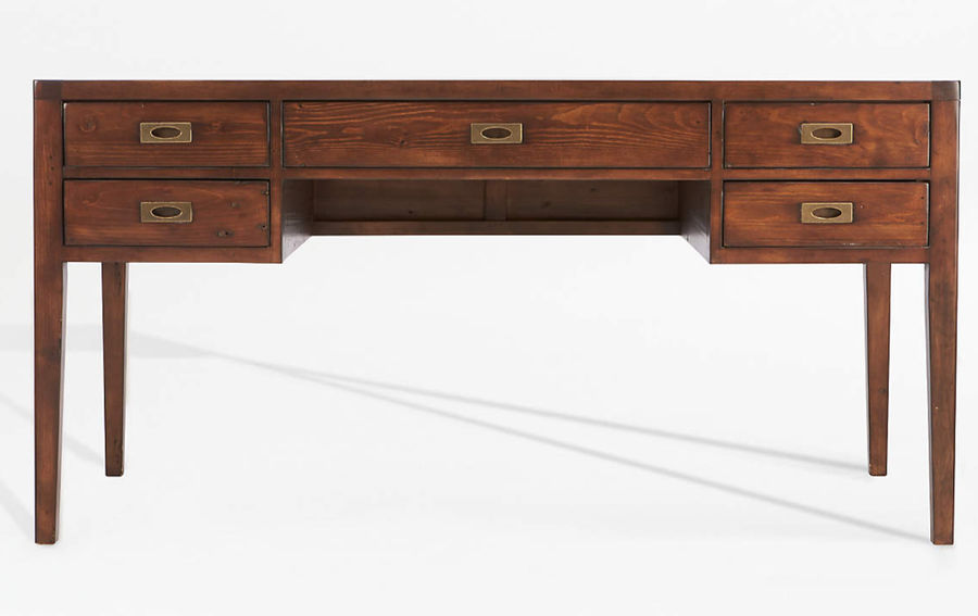 Morris 60" Chocolate Brown Desk added by Alexandra Goen