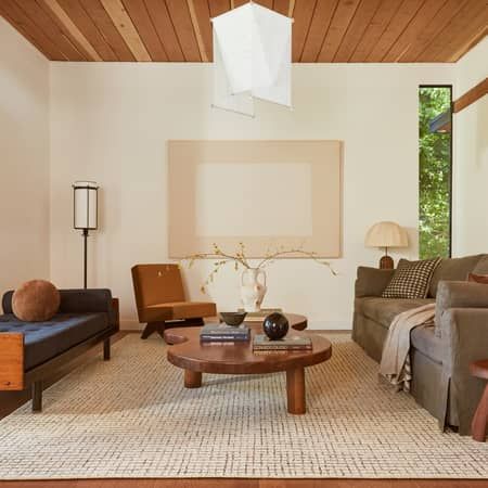 Cream Melrose Checked Area Rug added by Jess Rinke