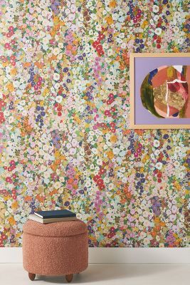 House of Hackney Hollyhocks Wallpaper added by Jessica D'Itri Mares