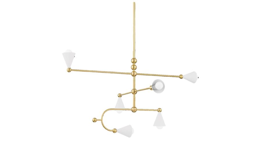 Dabito Hikari 6 Light Chandelier by Mitzi added by Spoak Member