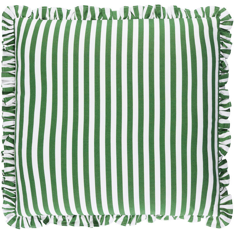 Aneatra Ruffled Cotton Blend Throw Pillow added by Karina Bumatay