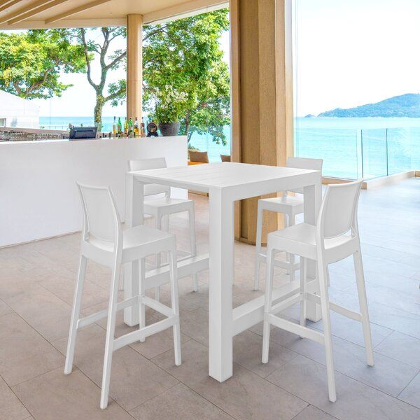 Alaska 4 - Person Outdoor Dining Set added by Cornelia Spiske