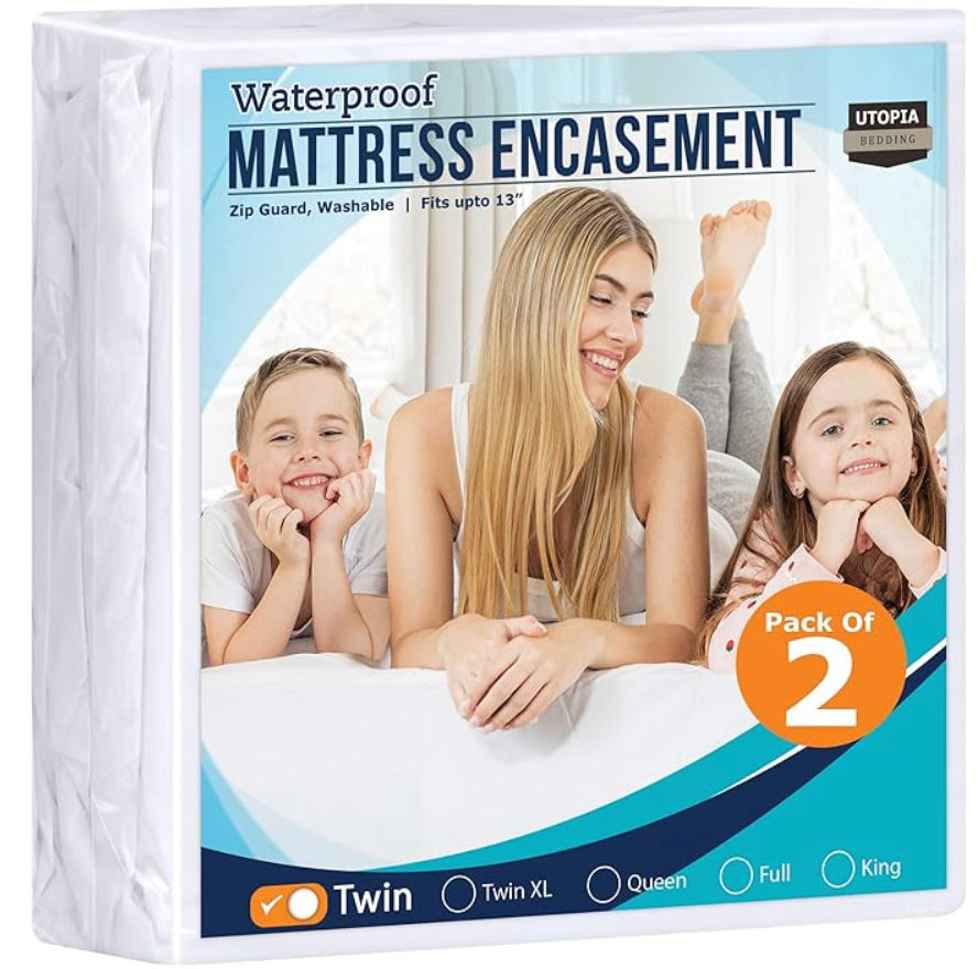 2 Pack - Twin Mattress Protector added by Rachel Mazur