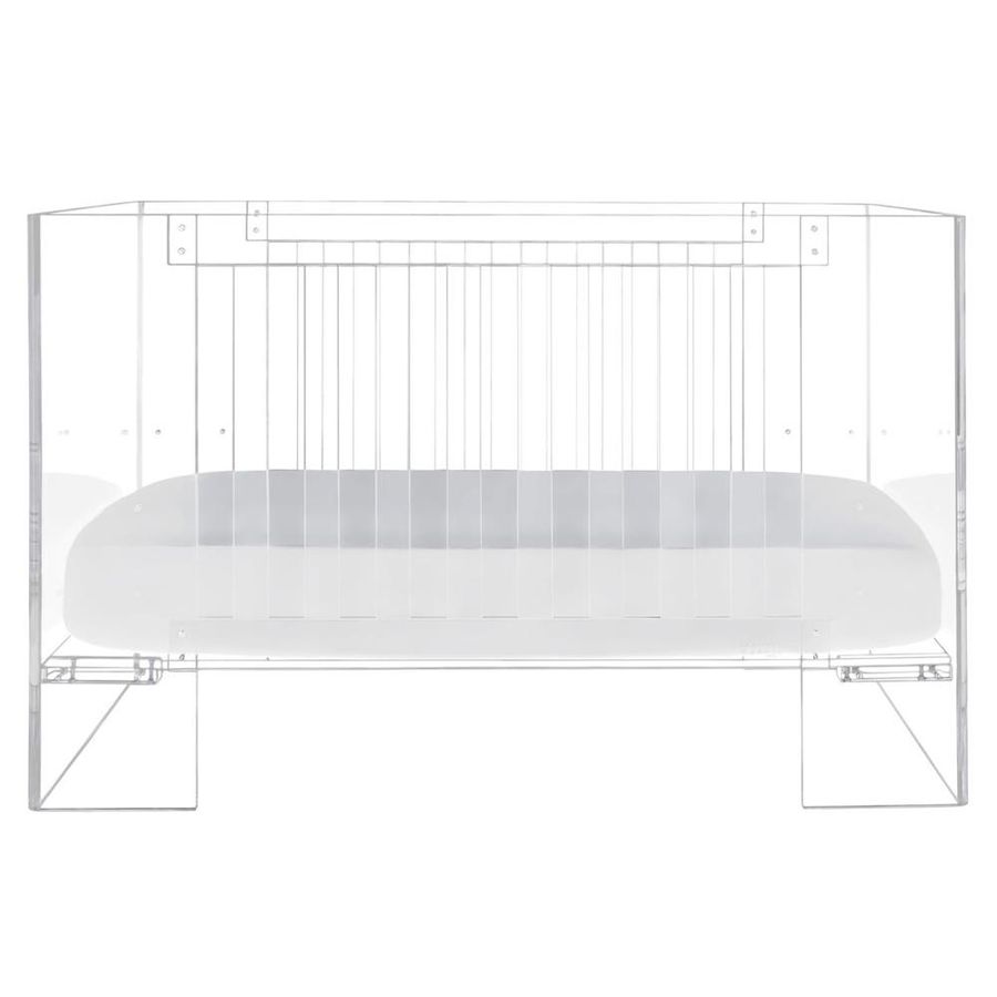 Nursery Works Vetro Crib Modern Acrylic Clear Crib | Lucite Crib added by Kara A