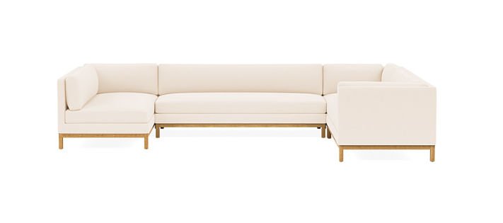 Jasper Custom Fabric Corner Sectional with Left Chaise added by Jamie Stellato