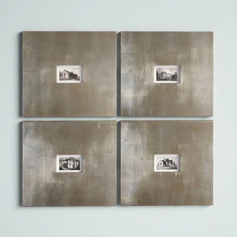 " Historical Buildings I, II, III And IV " 4 - Pieces on Paper added by Morgan Hatch