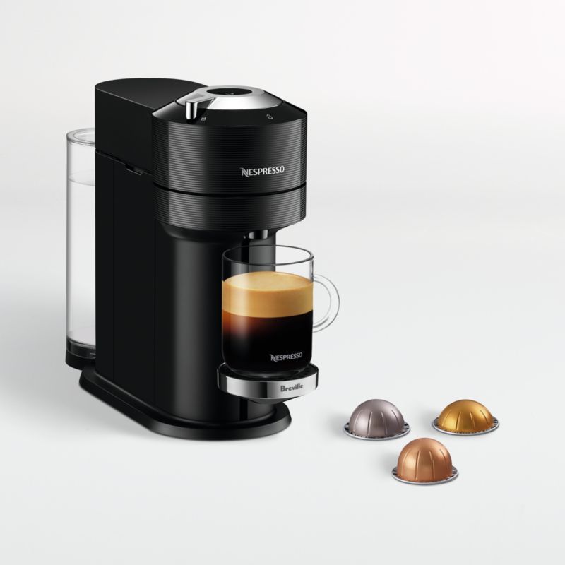 Nespresso by Breville Classic Black Vertuo Next Premium Coffee and Espresso Machine + Reviews | Crate & Barrel added by Emilie Mentrup