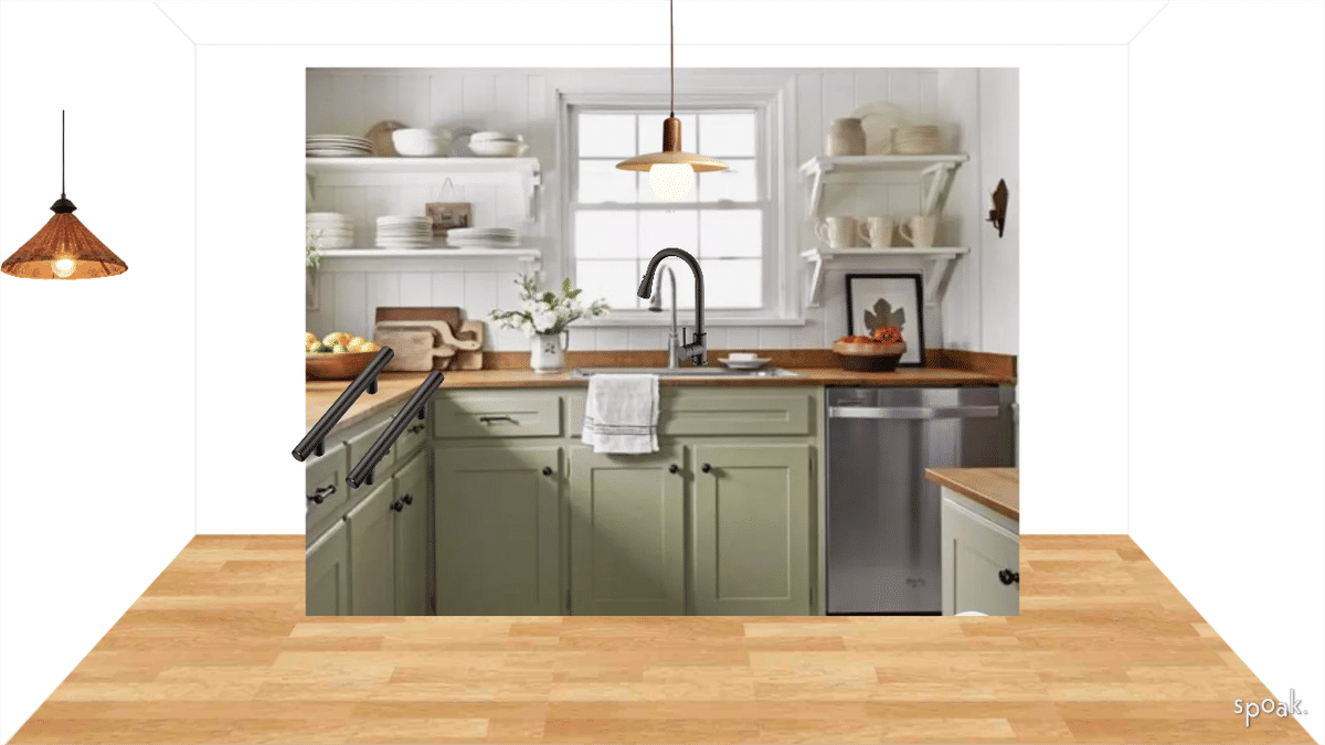 Farmhouse Kitchen Inspo designed by Rachael Stimson