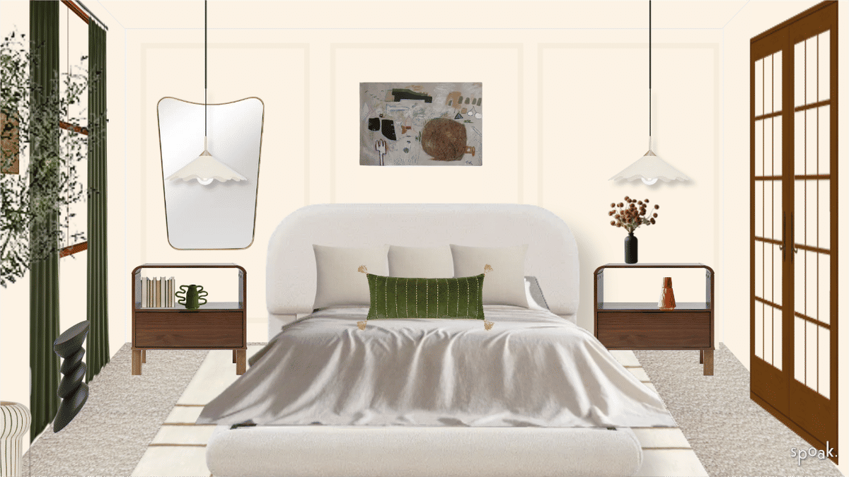 Bedroom Inspiration designed by Brea Camille