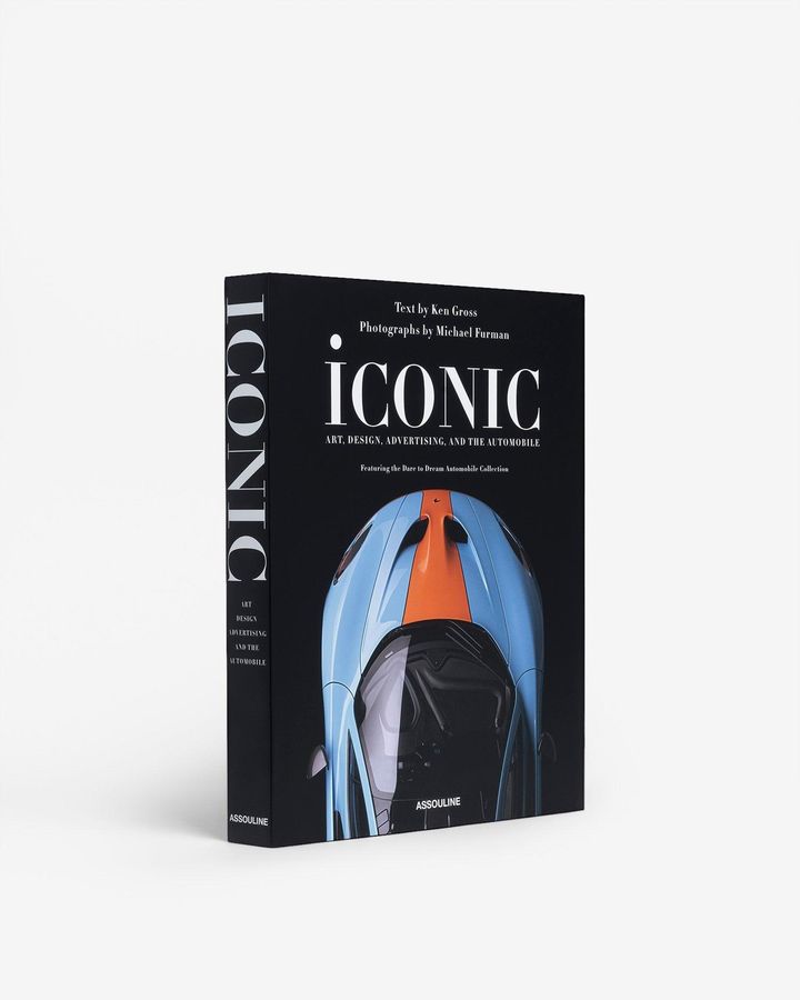 Iconic: Art, Design, Advertising, and the Automobile by Ken Gross - Coffee Table Book | ASSOULINE added by Nathan Chetrit