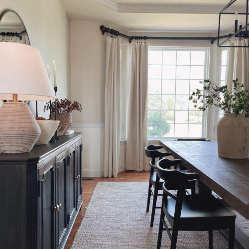 Kaysville Curved Back Wood Dining Chair - Threshold™ designed with Studio McGee, Black added by Kate Lynn Nemett