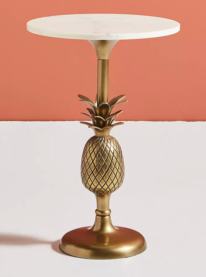 Pineapple Pedestal Side Table added by Marie Taylor